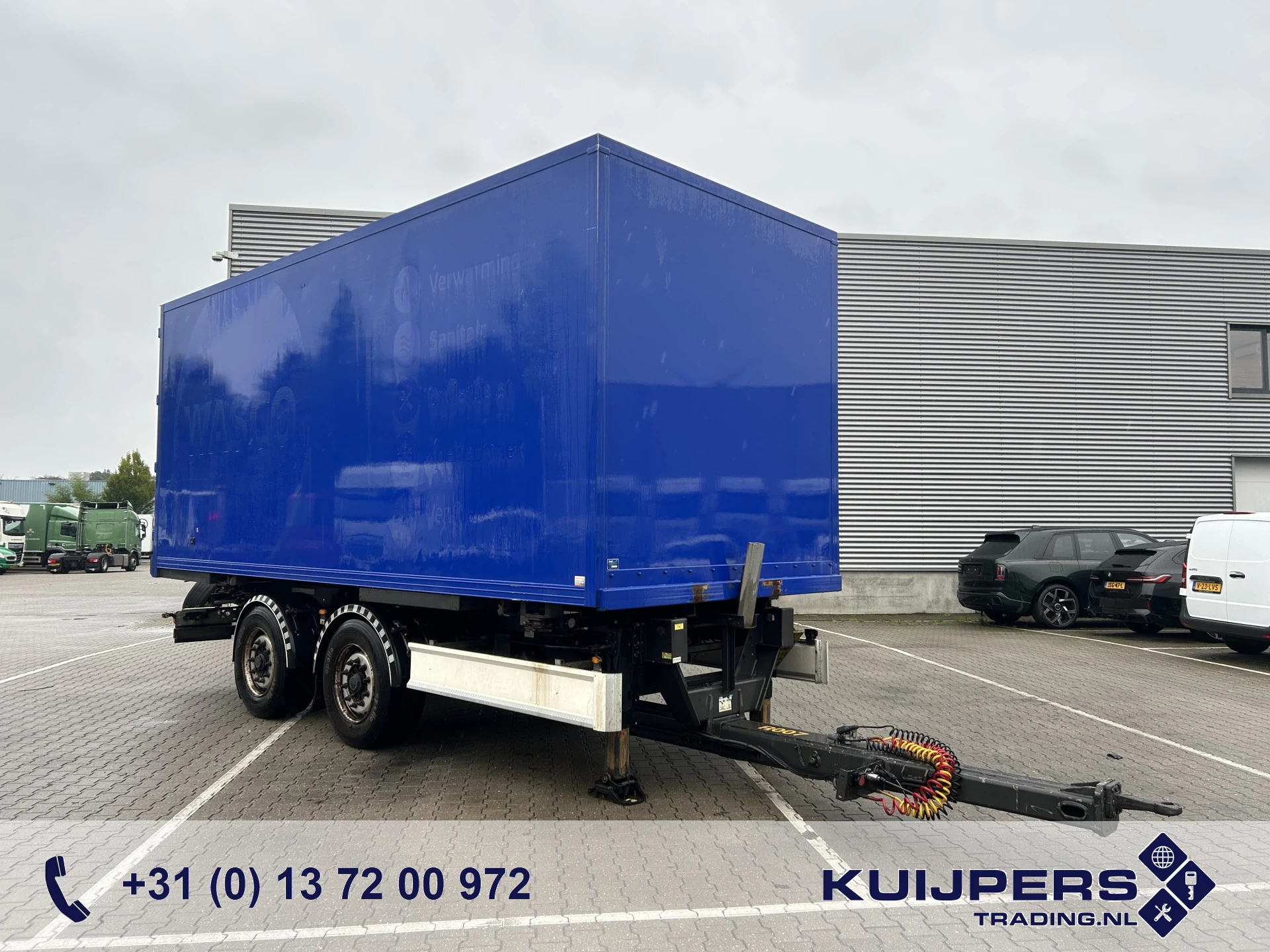 Fliegl TWP180 2016 - Wipkar / Mid Axle Trailer afbeelding 1