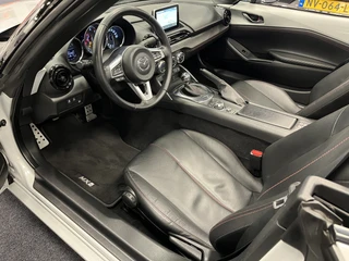 Mazda MX-5 2015 - ND Roadster 2.0 SkyActiv-G 160PK TS+ Leder 17inch Liefhebbersauto! afbeelding 2 miniatuur