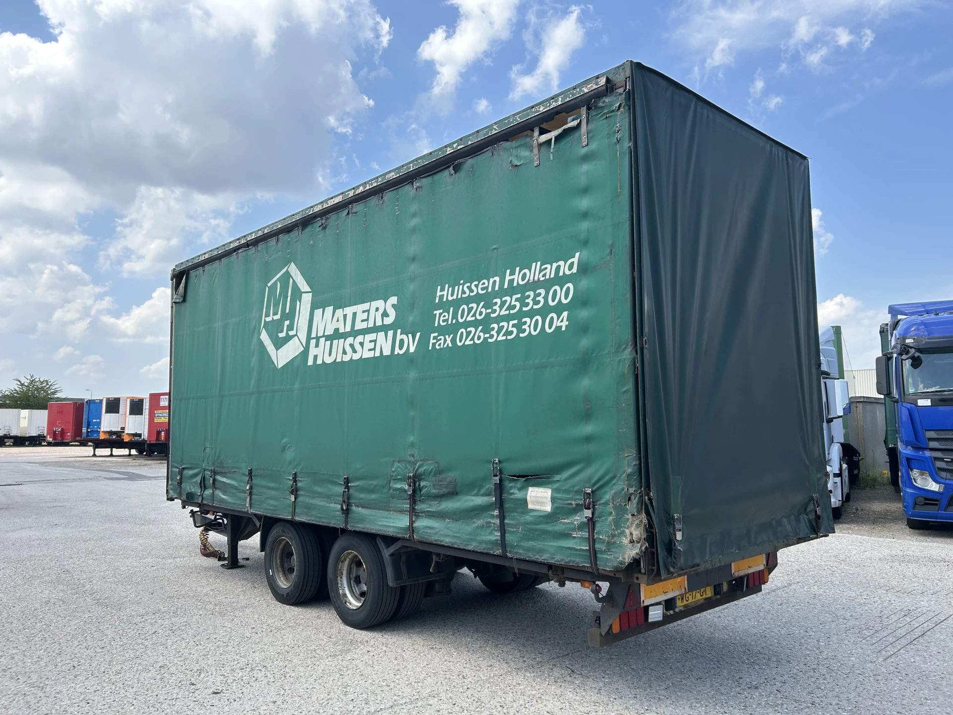 Pacton 16 PG 1991 - / Wipkar / Mid Axle Trailer Bild 16