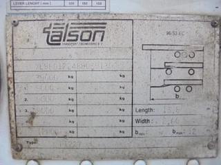 Talson N/A 2008 - F 1227 NL TRAILER obrazek 14