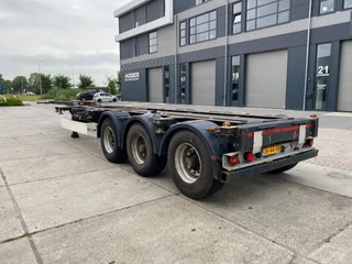 Kögel SW24 2010 - SW24 Container Chassis / 2x Extendable / BPW + Drum zdjecie 3