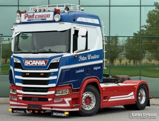 Scania R 2019 - R500 NGS EURO 6 RETARDER FULL AIR 4-POINTS AIRSUSPENSION ONLY 681.000 KM BELGIUM-TRUCK te koop