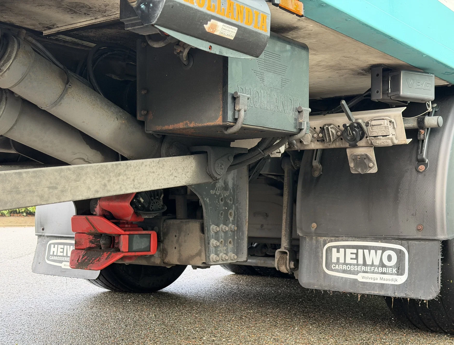 DAF CF 450 2018 - FAN 6X2 HEIWO BAK 875 x 250 x 275 CM INW. CARRIER 3.000 KG KLEP SUPER STAAT immagine 18