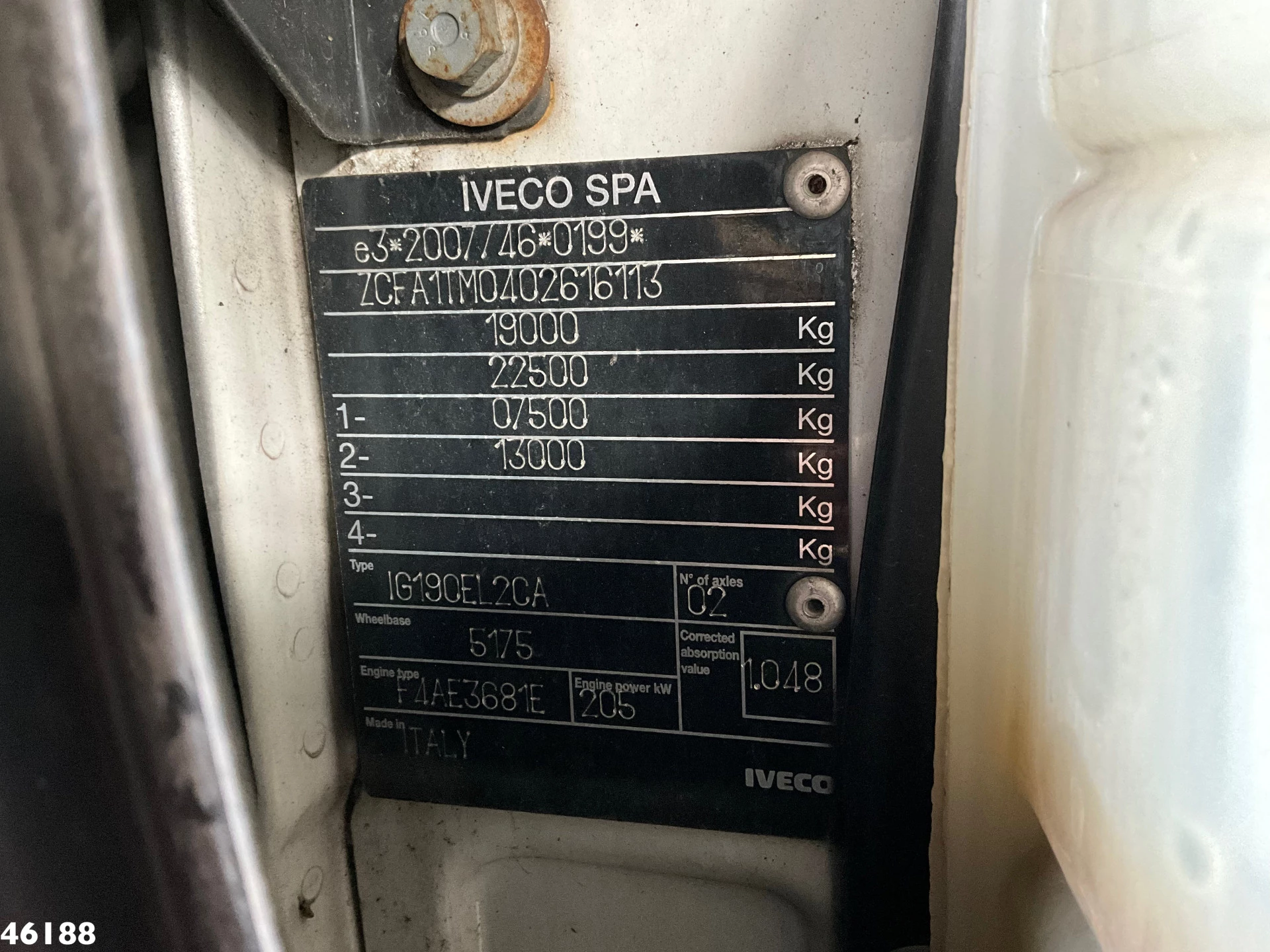 Iveco Eurocargo 2014 - ML19EL28 Hiab 8 Tonmeter laadkraan afbeelding 23