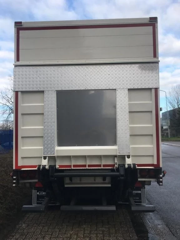 Krone 2009 - G1280 - 2 As Vrachtwagen Aanhangwagen Gesloten - Doorlader, NL kenteken immagine 3