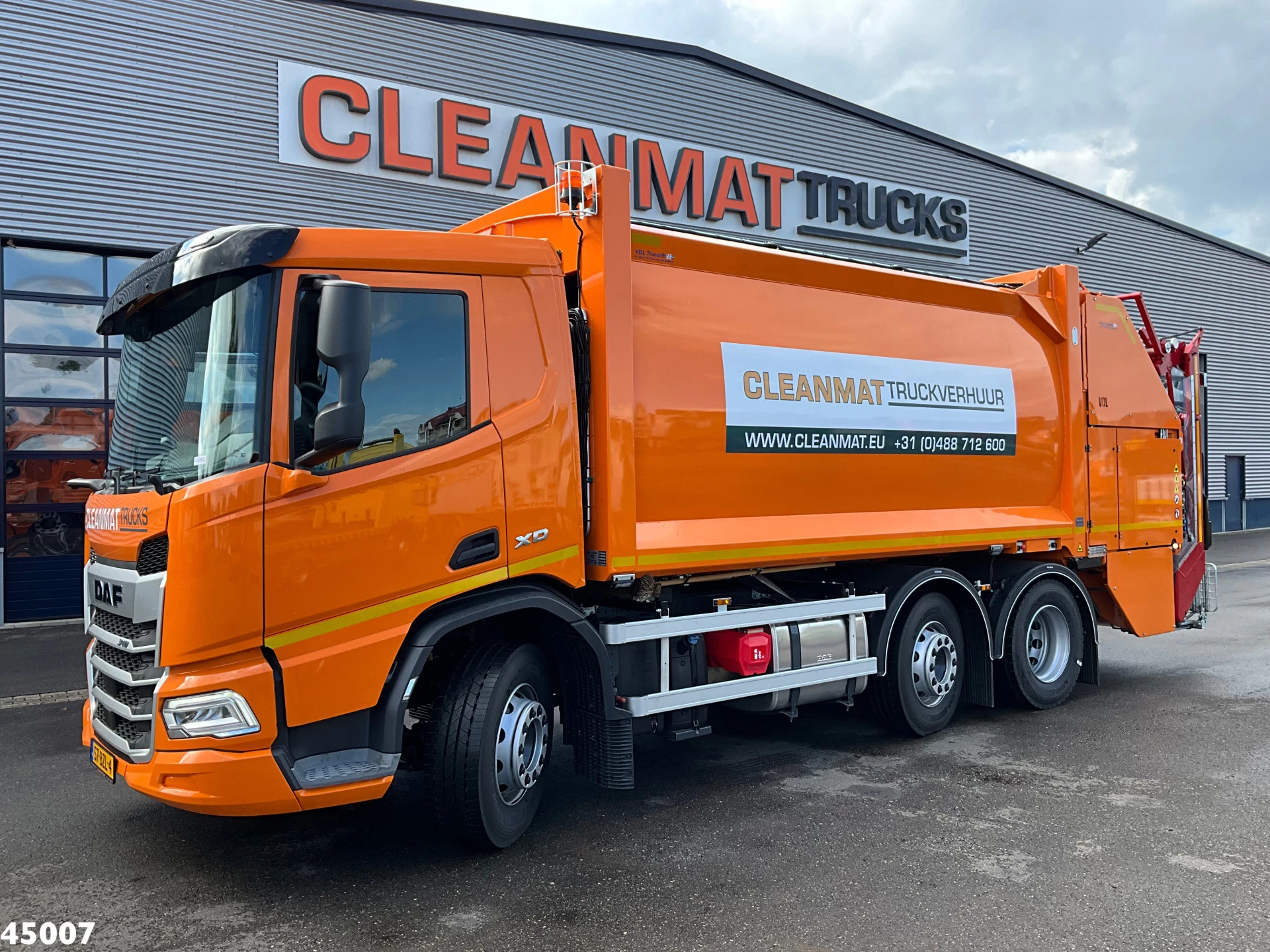 DAF FAG XD 340 Euro 6 VDL VORAX 20m³ Welvaarts weegsysteem 2024 afbeelding 1