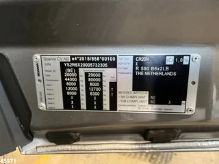 Scania R 2025 - 590 V8 6x2 Retarder Bergingsvoertuig Just 15.468 km! NIEUWSTAAT! bild 35