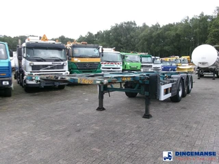 Van Hool 3-axle container chassis 20,30 ft. 1998 en venta