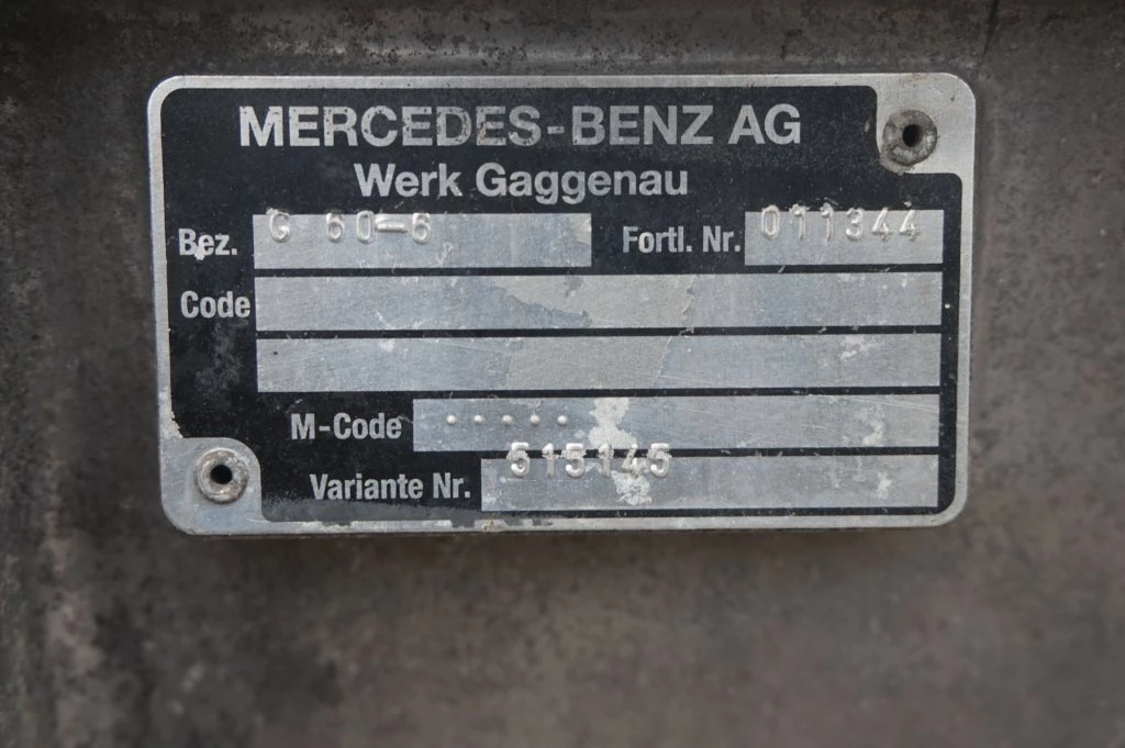 Mercedes-Benz 1998 - G6-60 VARIO image 5
