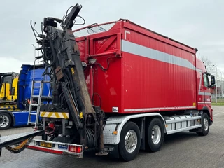 Volvo FH 2013 - 460 EEV Side Tipper with Crane + Tipper Trailer image 5