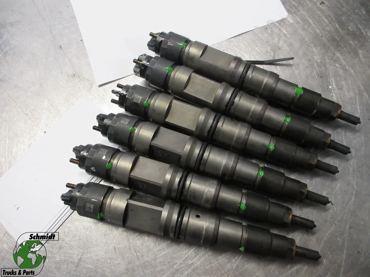 MAN - 51.10100-9127 /51 10100-6127 // 51.10100-6079 MAN INJECTORS 6 X OP VOORRAAD MODEL EURO 6 afbeelding 1