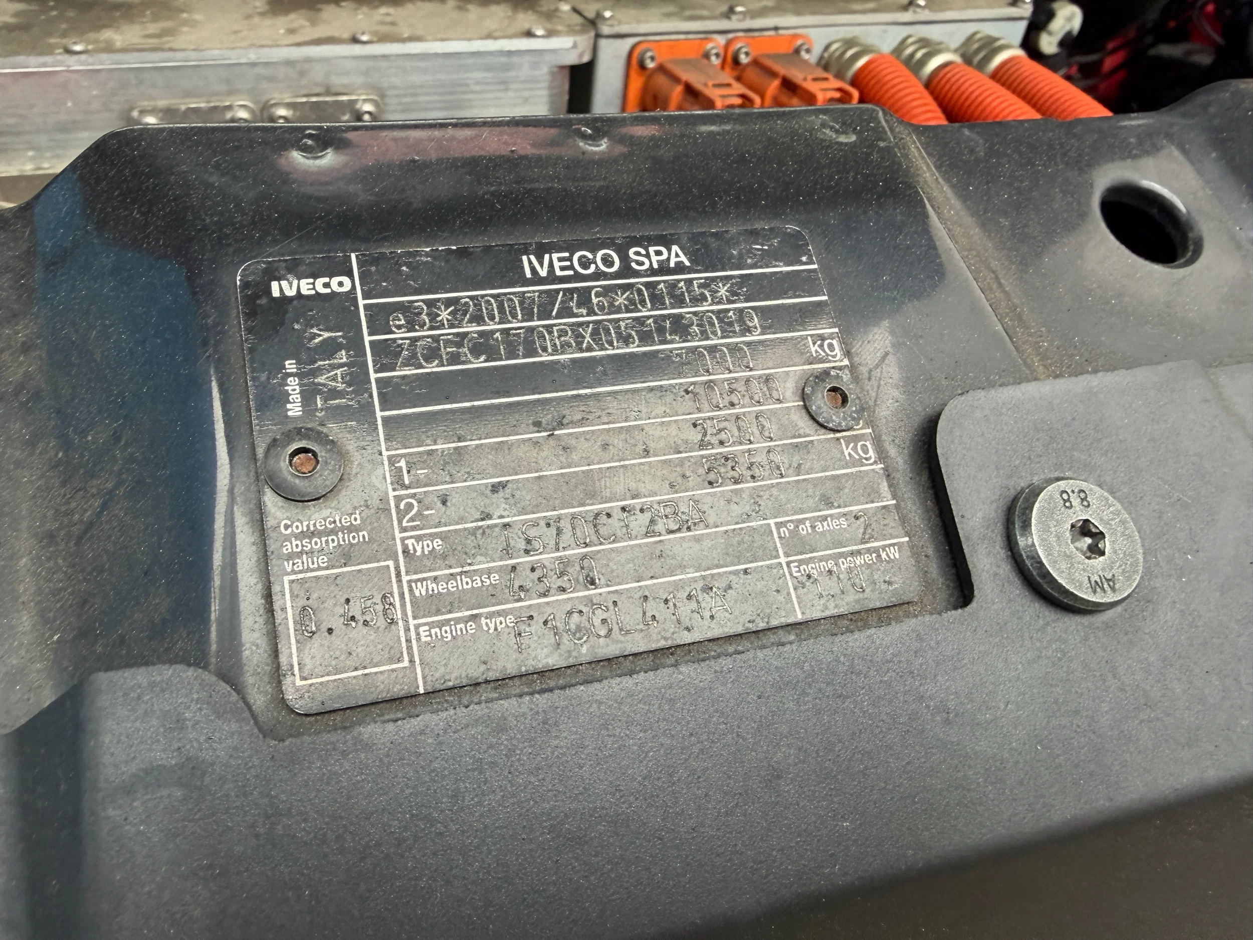 Iveco Daily 2017 - 70 150 Volledig Elektrisch/DEFECT! Gesloten Opbouw + Laadklep obrázek 30
