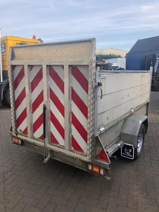 HAESAERTS N/A 1985 - Enkel as Machinetransport met Oprijklep, 00-WPG-8 изображение 3