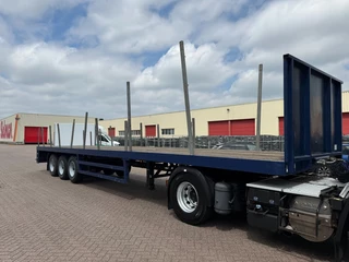 Lintrailers N/A 2007 - vlakke uitschuifbare oplegger / naloop gestuurd APK tot 1-2027 obrazek 14
