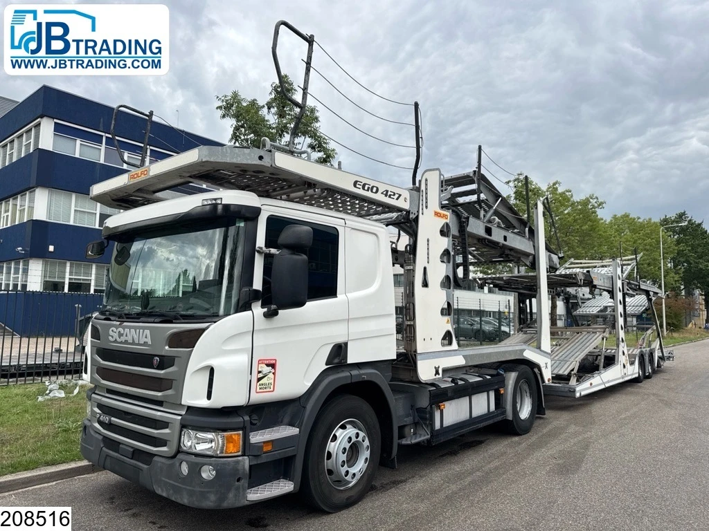 Scania P 2016 - 410 EURO 5, Rolfo, EGO 427, Retarder, Combi afbeelding 1