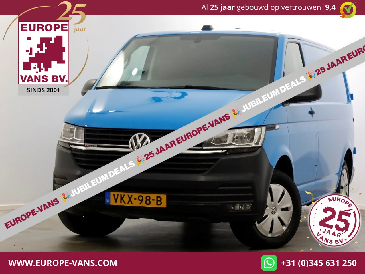 Volkswagen Transporter 2021 - T6.1 2.0 TDI 150pk L1H1 DSG-Automaat 4Motion 4x4+Sperdiff. Airco/Navi/Camera 08-2021 изображение 1