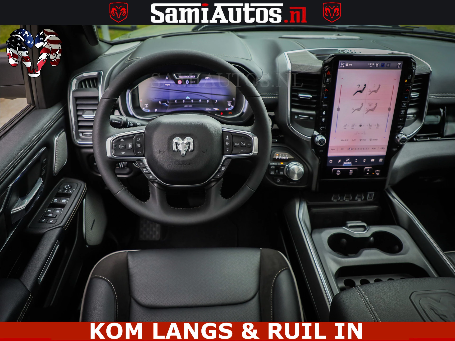 Dodge Ram 1500 2024 - Night Premium | Full Option | De Meest Luxe Pick-Up in zijn Klasse | afbeelding 16