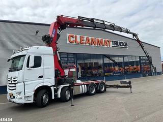 Mercedes-Benz Arocs 3251 8x4 Euro 6 Retarder HMF 85 Tonmeter laadkraan Fly-Jib 2014 - N/A immagine 1