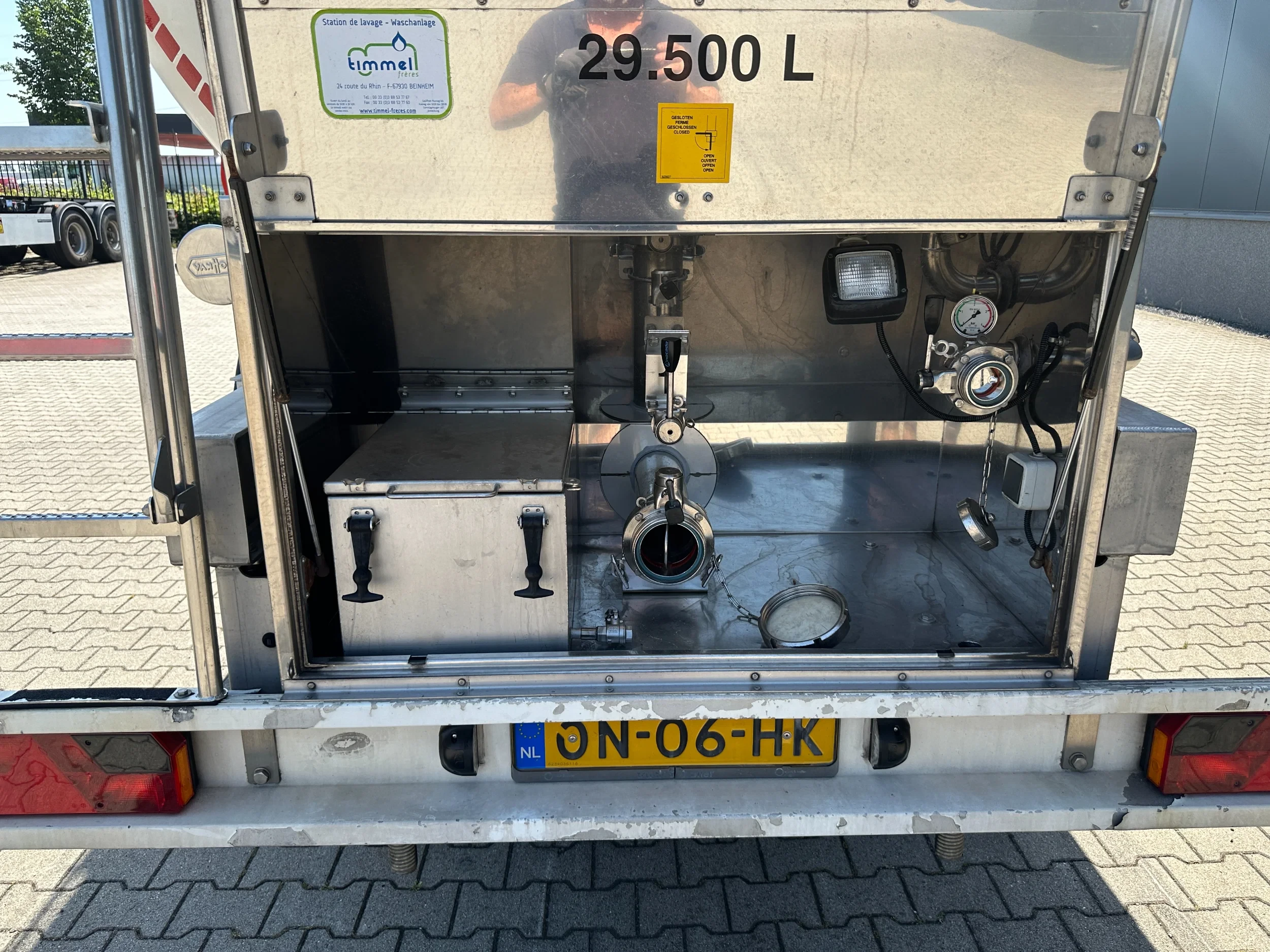 Van Hool 2014 - FOOD / LEBENSMITTEL / empty weight: 5.860kg / 29.500L / 1-comp.+ 1 baffel / discbrakes / NL / APK: 05/2027 afbeelding 6