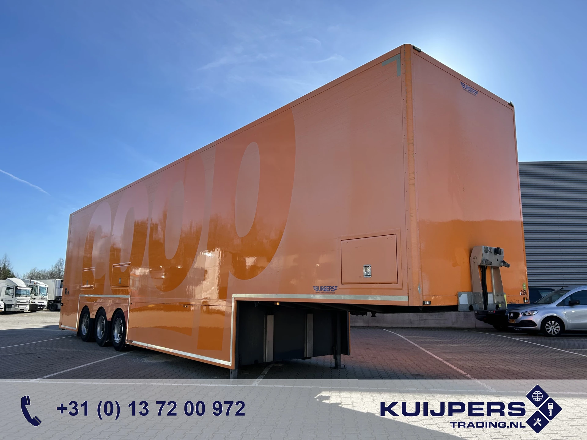 BURGERS 0 DGPL 2014 - / Double Stock / Race Trailer afbeelding 1