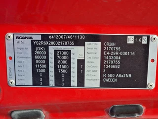 Scania R 2020 - R500 NGS Highline 6x2 - PTO/Hydraulic - Full air - 3.15 WB - Navi - Frigo obrazek 24
