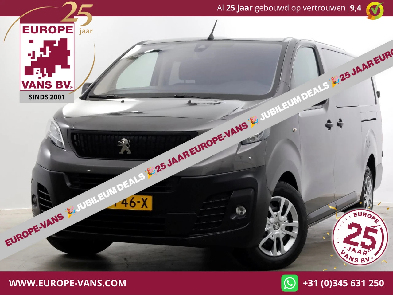 Peugeot Expert 2023 - 2.0 BlueHDI 180pk D.C. Automaat 2x Schuifdeur/Navi 07-2023 afbeelding 1