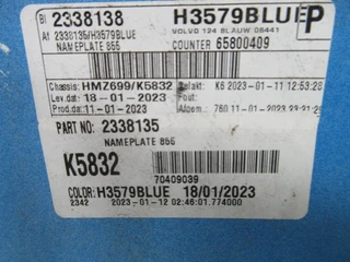 DAF - 2338138//2338135 GRILL DEEL XG 480 EURO 6 MODEL 2023 afbeelding 3 miniatuur