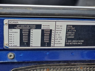 Scania R 2013 - R560 V8 8x4*4 - HIAB 244 K5 Crane / Kran / Grua with remote - Steering axle - Full air obrazek 37