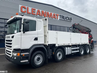 Scania G 2018 - 450 8x4 Euro 6 Fassi 66 Tonmeter laadkraan + Fly-jib Just 176.555 Km! imagem 2
