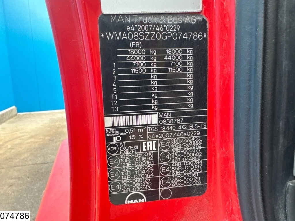 MAN TGS 2016 - 18 440 EURO 6, Retarder imagen 7