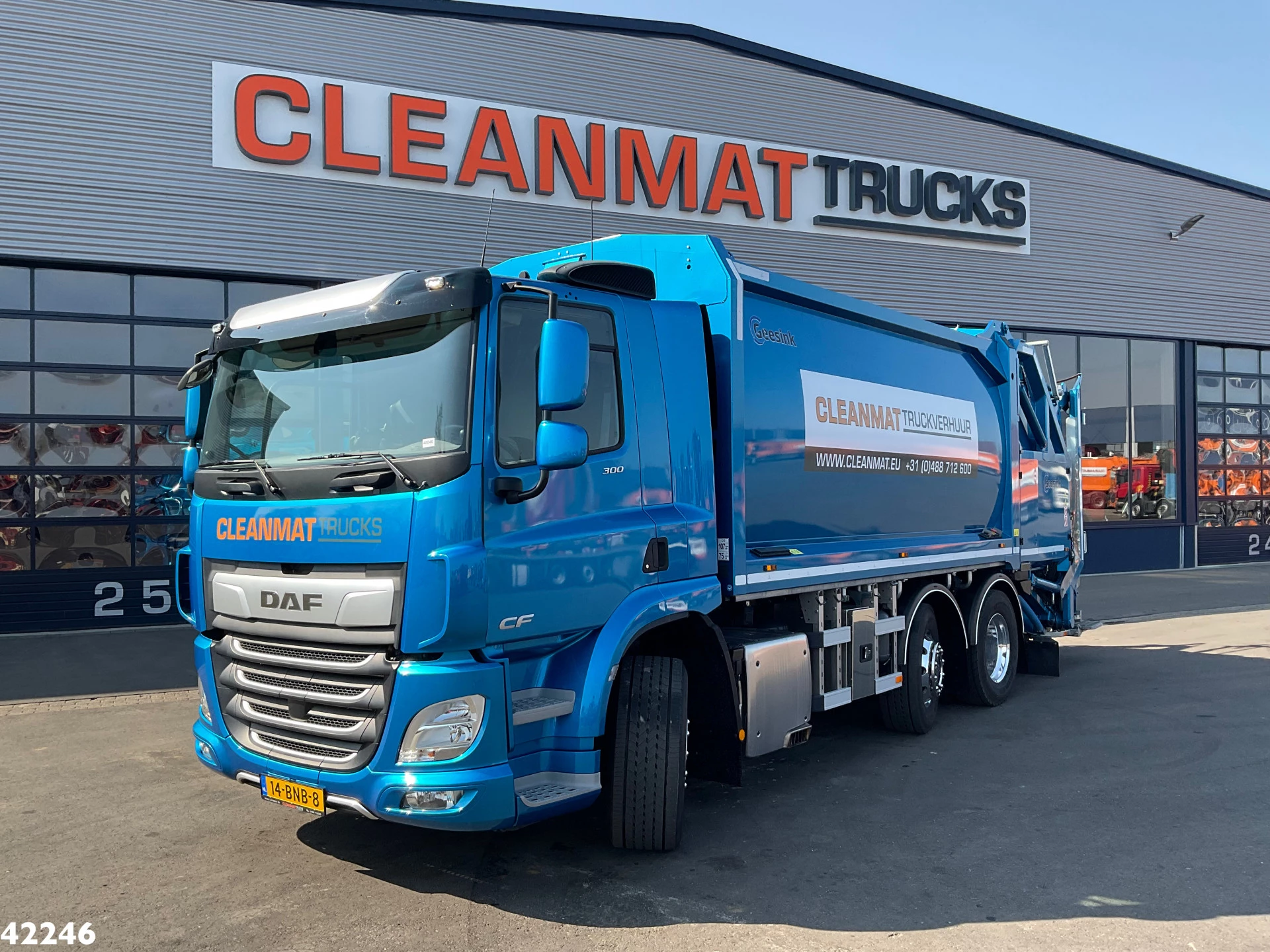 DAF FAG CF 340 Geesink 20m3 Welvaarts weighing system 2019 afbeelding 1