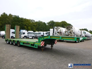Faymonville 4-axle semi-lowbed trailer 65 t + ramps ext. 2008 image 2 thumbnail