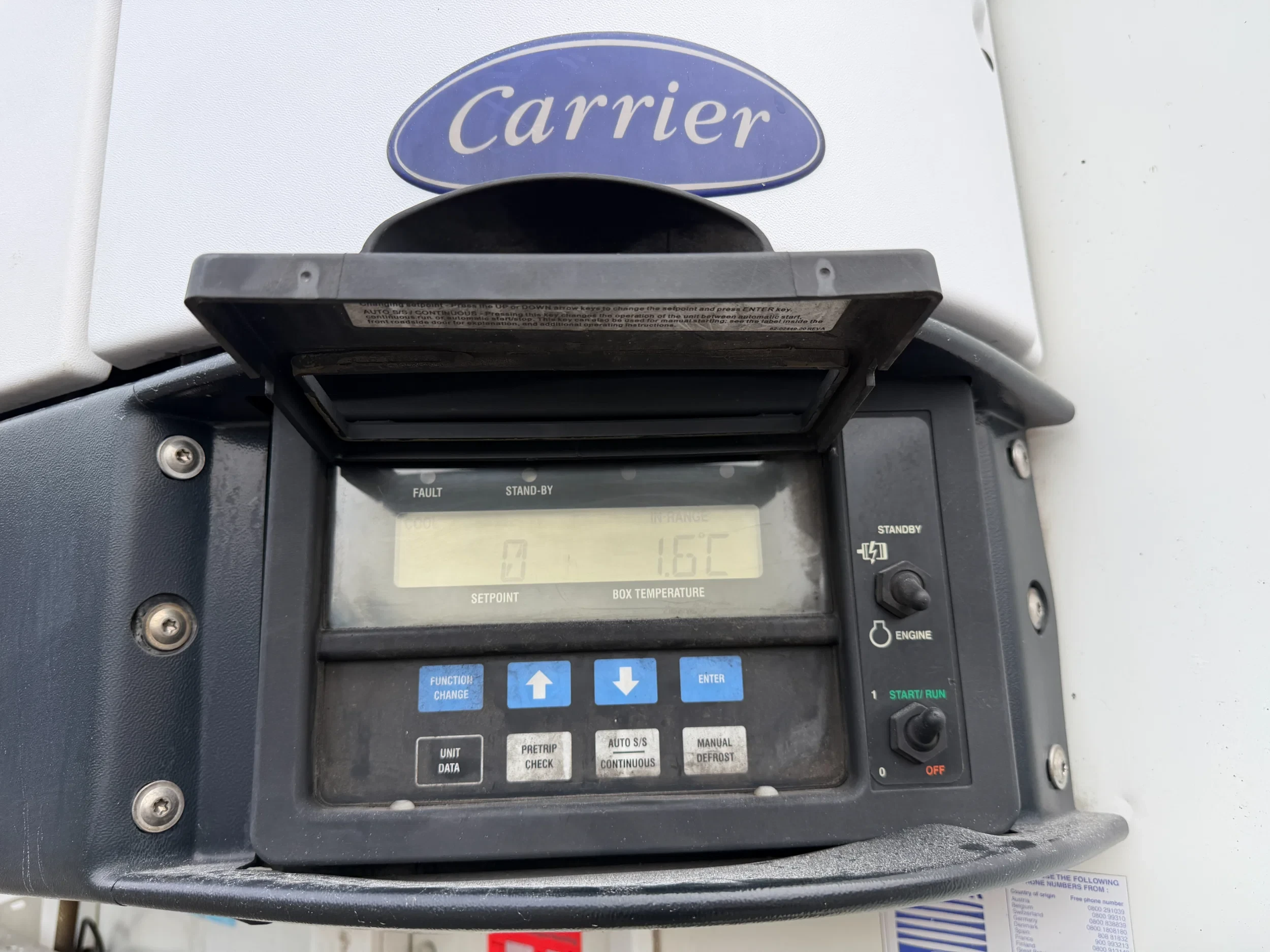 Schmitz Cargobull SKO 24 2007 - Carrier Maxima 1300 / SAF-Disc / Lift-As / Alcoa afbeelding 16