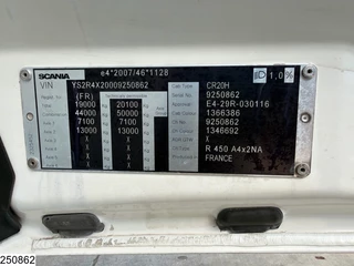 Scania R 2019 - 450 EURO 6, Retarder, Standairco bild 8