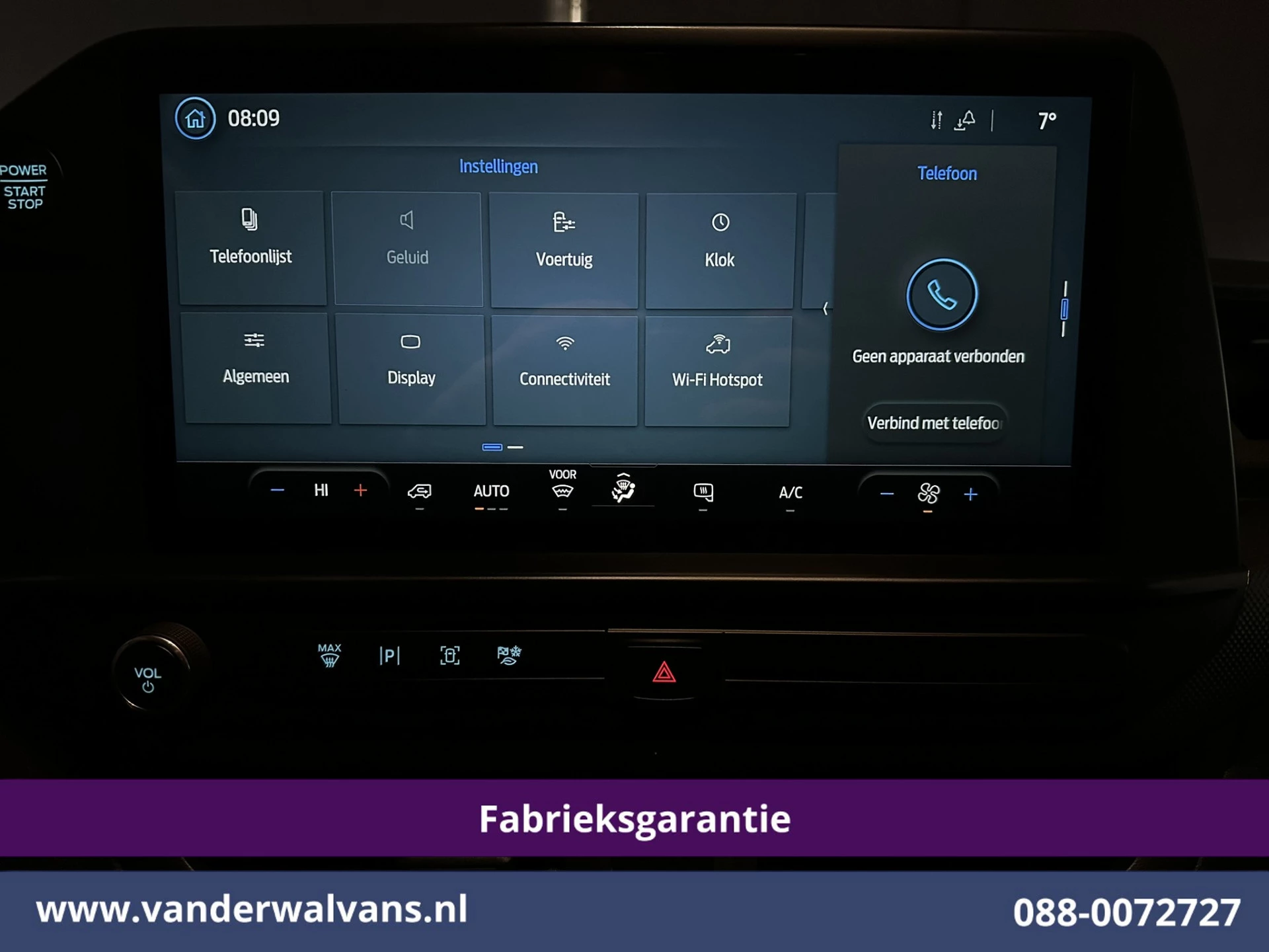 Ford Transit Custom 2024 - 2.0 TDCI L1H1 Fabrieksgarantie Euro6 Airco | Camera | LED | Apple Carplay | Cruisecontrol zdjęcie 16