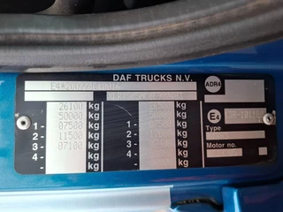 DAF 85 2013 - CF85-460 / DEB / NL TRUCK / CRANE HMF 2620-K4 / REMOTE / ROTOR / AUTOMATIC / EURO-6 / 2013 obrazek 39