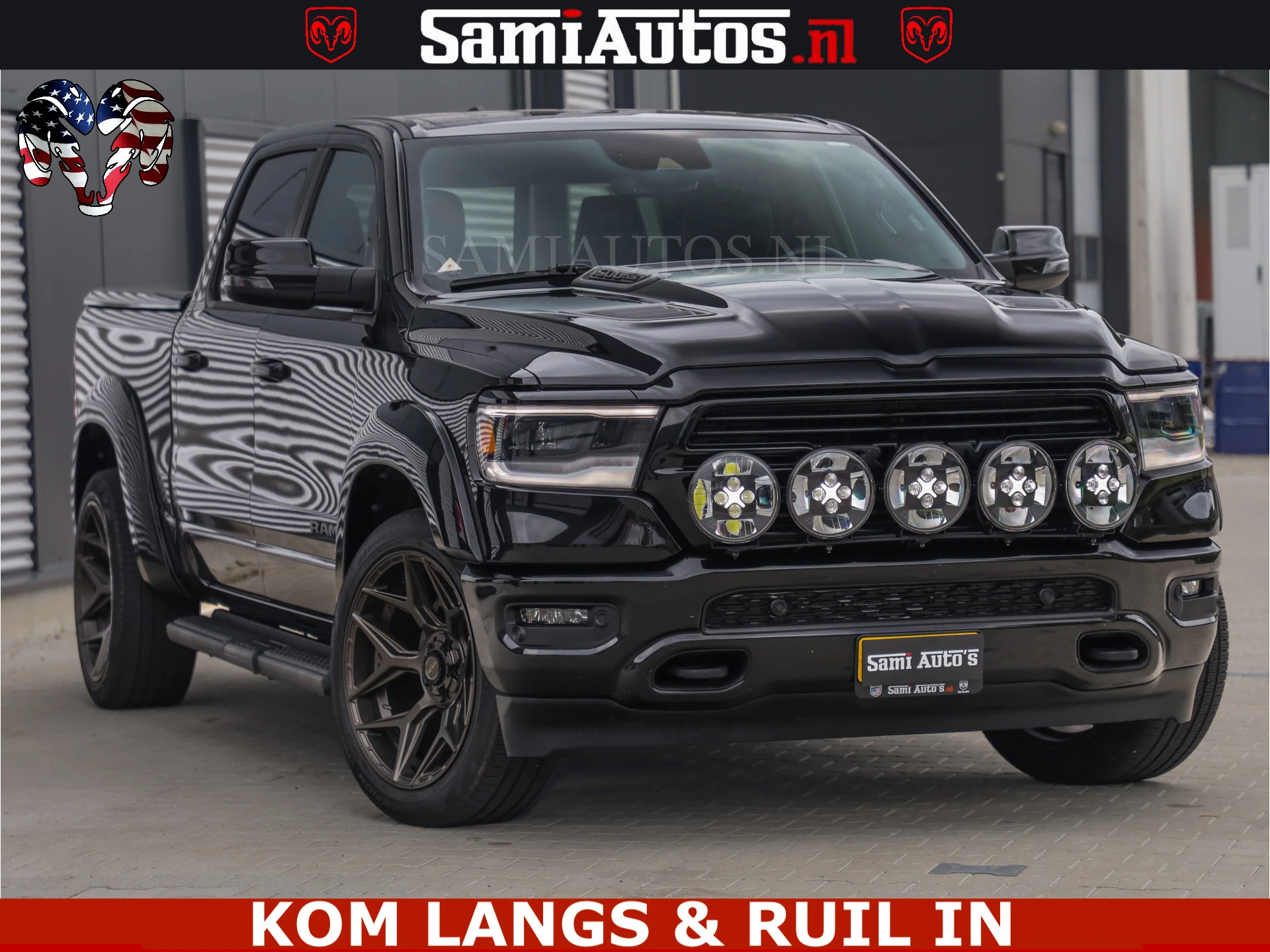 Dodge Ram Pick-Up 2023 - DE DONDER | 5.7 V8 HEMI | BRONZE BREDE WIELEN | WIDE BODY | OPEN UITLAAT KLEP | ZEER DIK | image 20