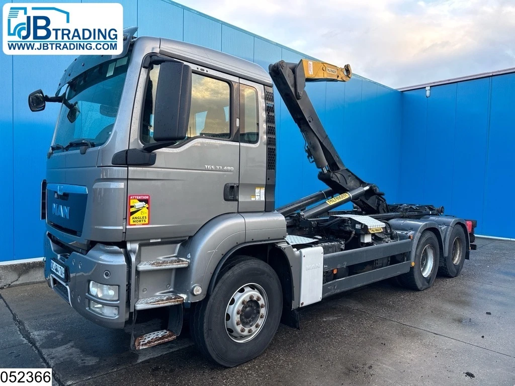 MAN TGS 2014 - 33 480 6x4, EURO 5, Palfinger, Retarder afbeelding 1