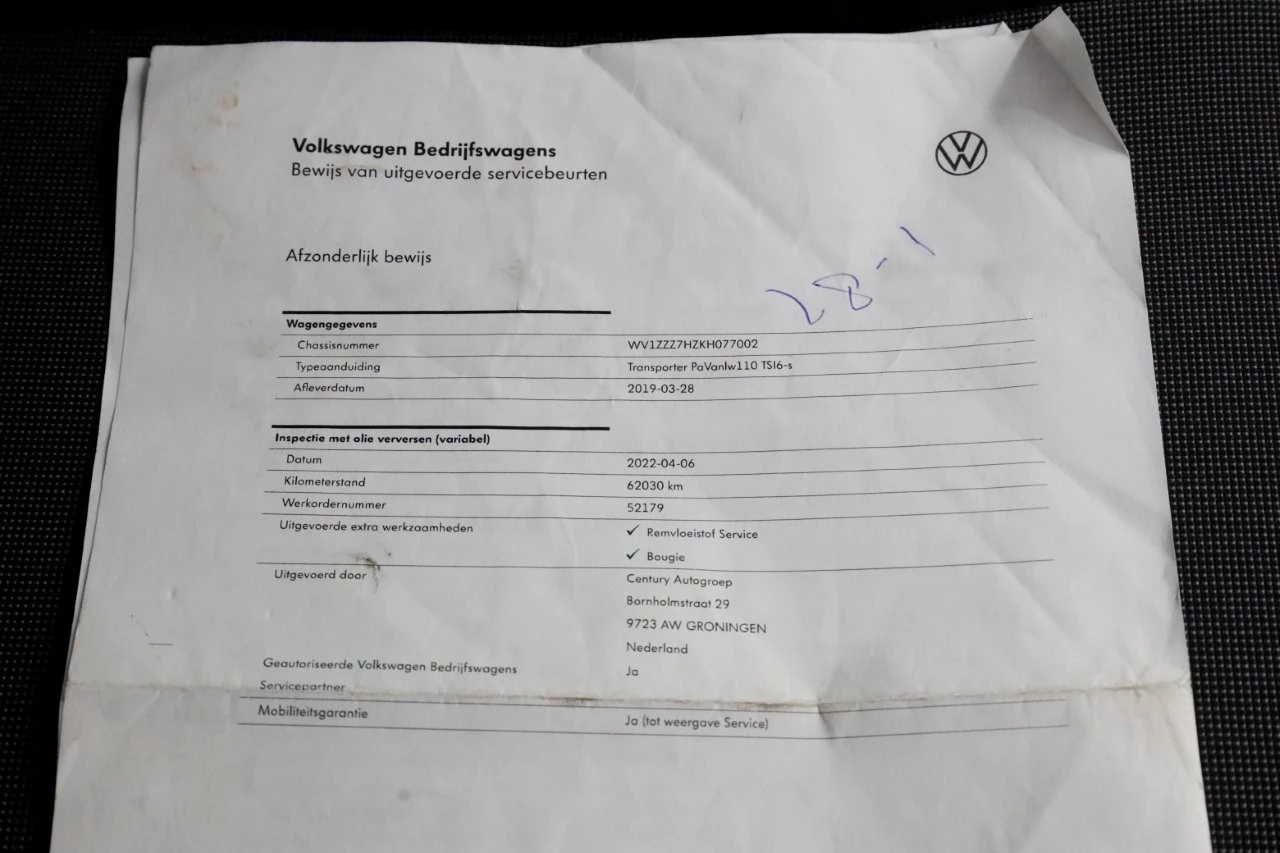 Volkswagen Transporter 2019 - 2.0 TSI 150pk Benzine L2H3 Airco/Camera/Camper? BPM-VRIJ 03-2019 obrázek 8