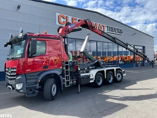 Mercedes-Benz Arocs 3251 8x4 Euro 6 HMF 26 Tonmeter laadkraan 2016 - N/A for sale