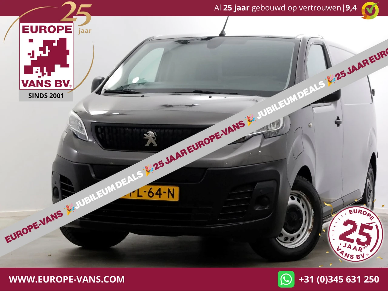 Peugeot e-Expert 2022 - L2H1 Standard Premium 75 kWh 100% Elektrisch Snellader WLTP 315km SOH 93% 05-2022 obrázek 1