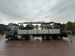 Mercedes-Benz Arocs 2014 - GT oplegger met Hiab kraan immagine 4