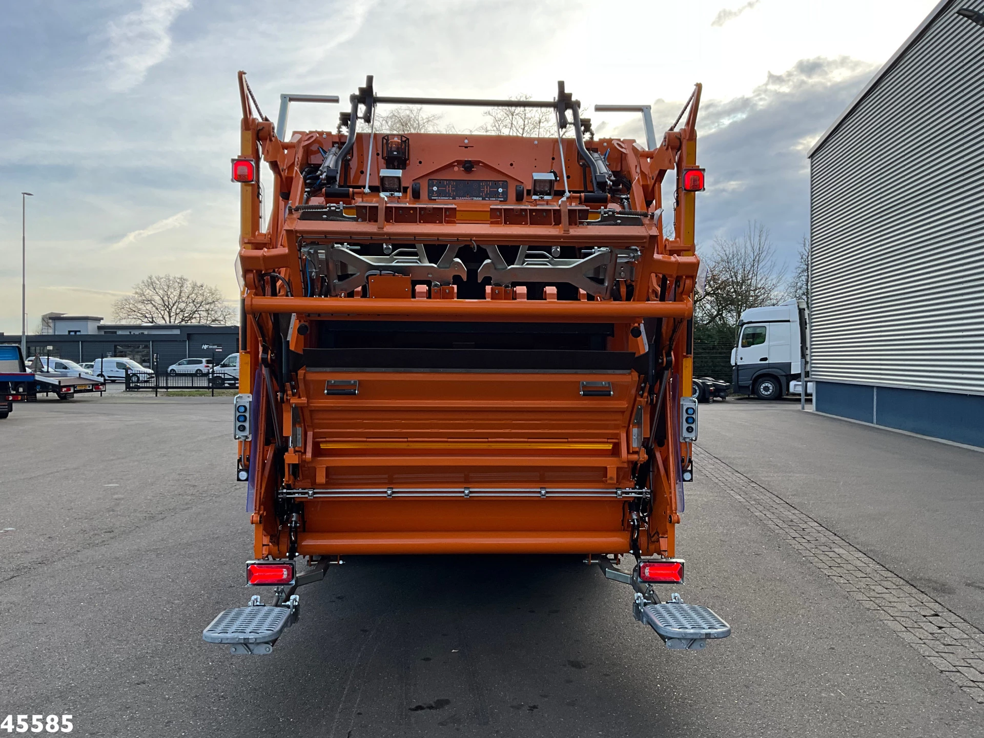 DAF FAG XD 340 Euro 6 Geesink 20m³ Welvaarts weighing system 2026 imagem 7