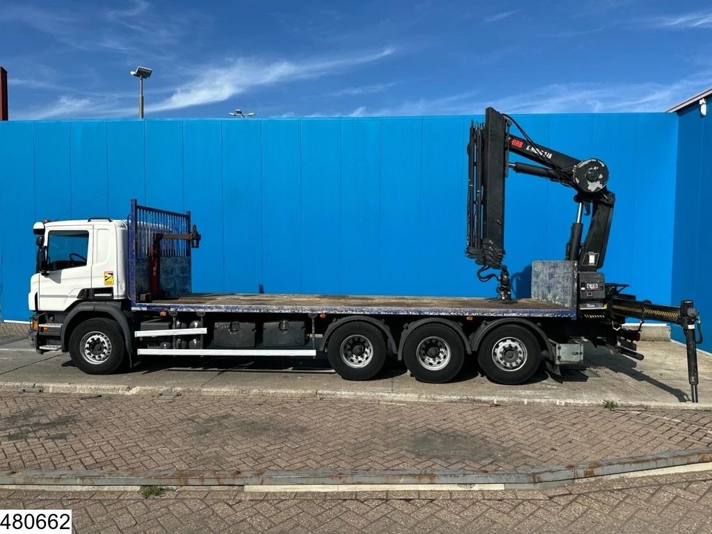 Scania P 2017 - 410 8x4, EURO 6, HIAB, Remote, Steeringaxle obrázek 3