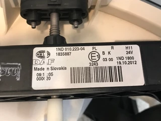 DAF N/A - 1835887-2032704 MISTLAMP RECHTS (NIEUW) imagen 3