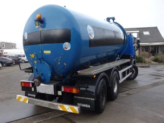 Scania P 1997 - P114-340 18000LITER VACUUM TOILET TRUCK,MANUAL POMP afbeelding 3 miniatuur
