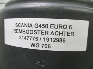 Scania - 2147775 / 1912986 REMBOOSTER ACHTER EURO 6 R/G 450 EURO 6 obrázek 2 náhled
