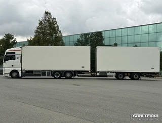 MAN TGX 2018 - 26.500 FULL AIR ONLY 872.500 KM PARK COOLING ISOLATED BOX DOUBLE DOORS FRIGOBLOCK COOLING TAIL LIFT FLOWERWIDE HOLLAND-COMBI afbeelding 2 miniatuur