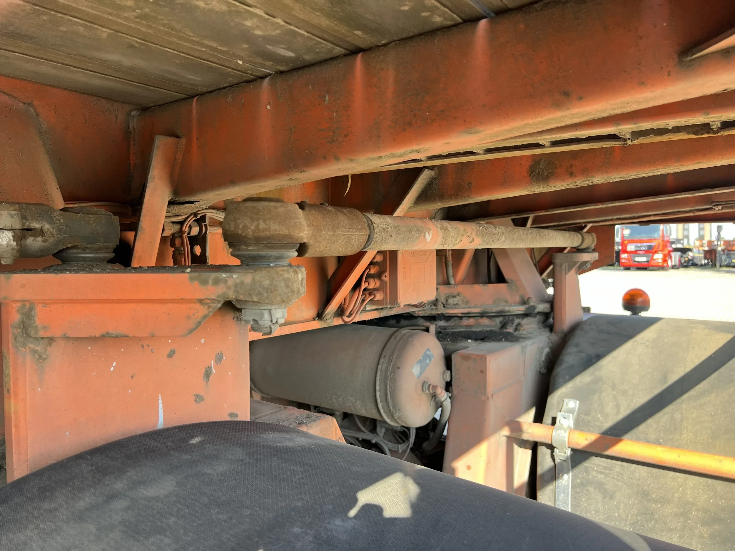 Nooteboom 1999 - OVB-73-04, 73 tons Ballast trailer, 4 axles, 3 hydraulic steering axles afbeelding 46