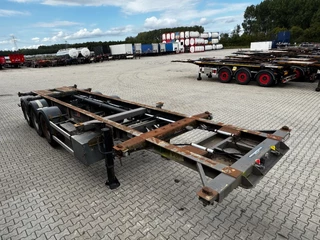 DESOT N/A 1994 - nice 20FT/30FT ADR-Chassis for SMALL PRICE,  liftaxle, 5 twistlocks arms zdjecie 7